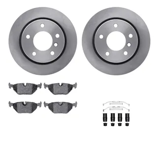 R1 Concepts WFWH1-31060 E- Line Series Brake Rotor W/ Ceramic Brake Pads & Hdw